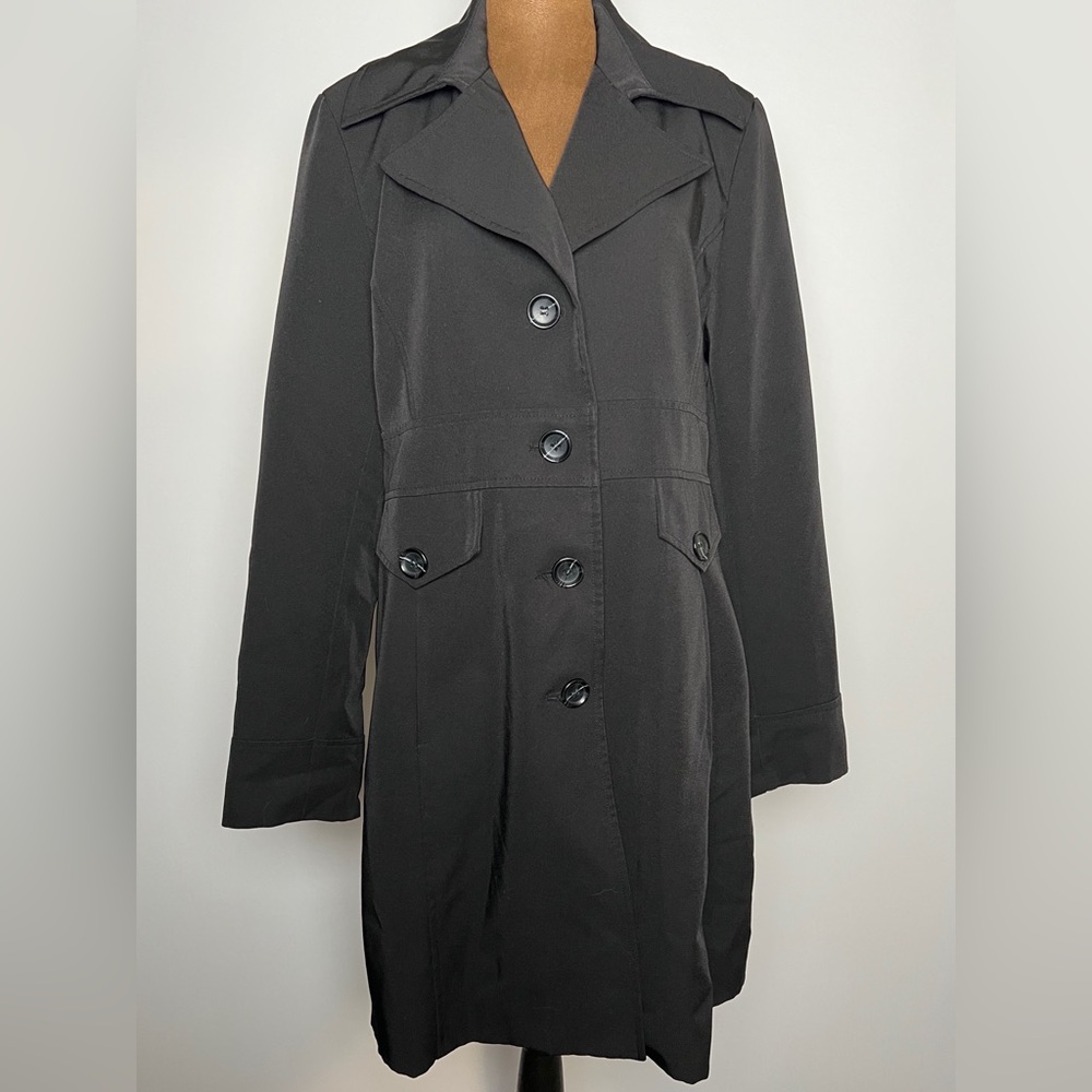 Giacca Black Trench Coat, Size M
